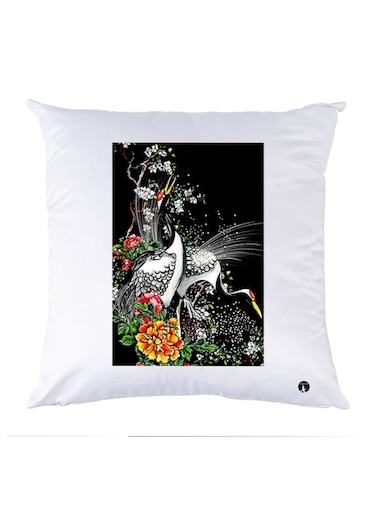 Printed Decorative Pillow Multicolour 30x30cm