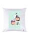 Printed Pillow polyester White 30x30cm