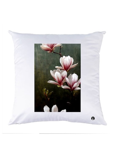 Printed Pillow polyester White 30x30cm