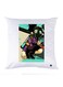 Printed Pillow Case polyester White 30x30cm