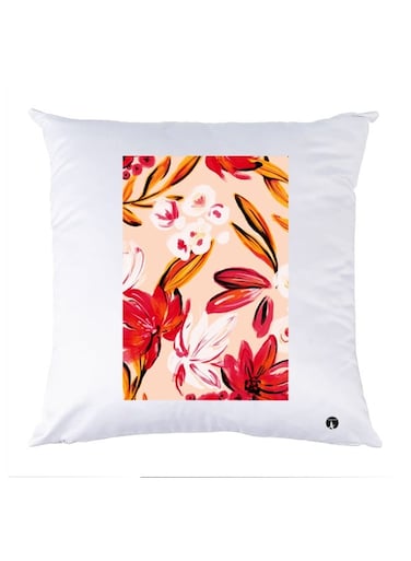 Printed Decorative Pillow Multicolour 30x30cm