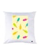 Ice Creams Printed Throw Pillow White/Yellow/Green 30x30cm