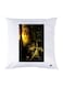 Printed Pillow Case polyester White 30x30cm