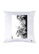 Printed Pillow Case polyester White 30x30cm