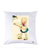 Printed Pillow Polyester White 30x30cm