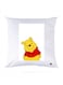 Printed Pillow polyester White/Yellow/Red 30x30cm