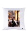 Printed Pillow Case polyester White 30x30cm