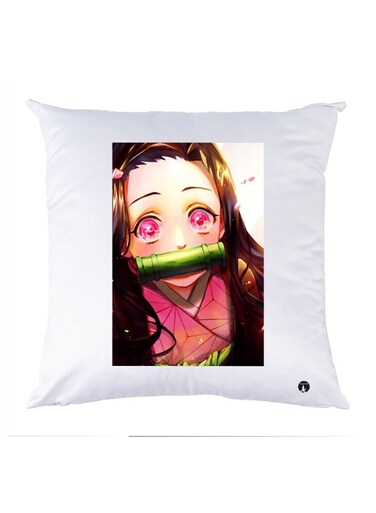 Printed Decorative Pillow Multicolour 30x30cm