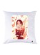 Printed Pillow Case polyester White 30x30cm