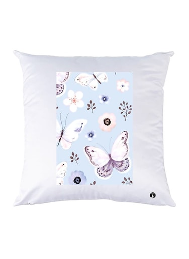 Printed Pillow Case polyester White 30x30cm