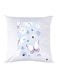 Printed Pillow Case polyester White 30x30cm