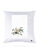 Printed Pillow Case polyester White 30x30cm