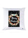 Printed Pillow Case Polyester White 30x30cm