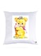 Printed Pillow polyester White 30x30cm