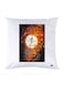 Printed Pillow polyester White 30x30cm