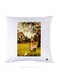 Printed Pillow Case polyester White 30x30cm