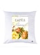 Printed Pillow Polyester White 30x30cm