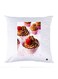 Printed Pillow Case polyester White 30x30cm