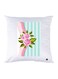 Printed Pillow Polyester White 30x30cm