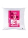 Printed Pillow Case Polyester White 30x30cm