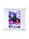 Printed Pillow polyester White 30x30cm