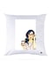 Printed Pillow polyester White 30x30cm