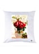 Printed Pillow Case polyester White 30x30cm
