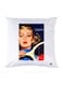 Printed Pillow Case polyester White 30x30cm