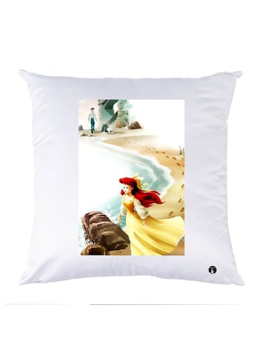 Printed Decorative Pillow Multicolour 30x30cm