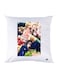Printed Pillow polyester White 30x30cm