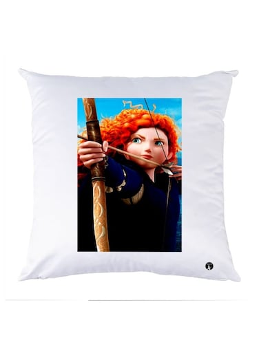 Printed Decorative Pillow Multicolour 30x30cm