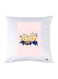 Printed Pillow polyester White 30x30cm