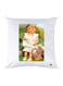Printed Pillow Case polyester White 30x30cm