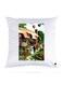 Printed Pillow polyester White 30x30cm