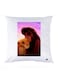 Printed Pillow Case Polyester White 30x30cm