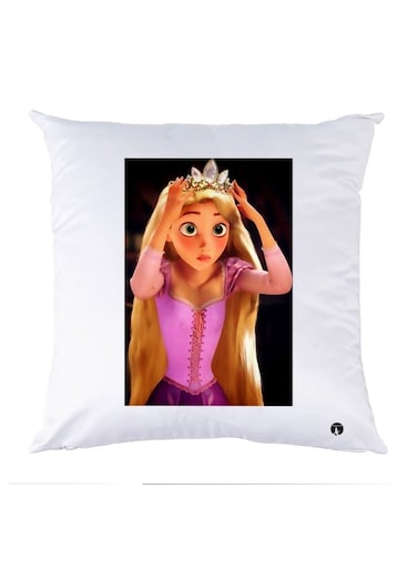 Printed Decorative Pillow Multicolour 30x30cm