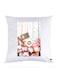 Printed Pillow polyester White 30x30cm