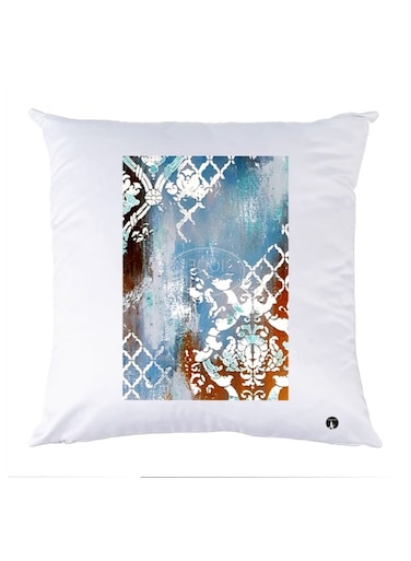 Printed Decorative Pillow Multicolour 30x30cm