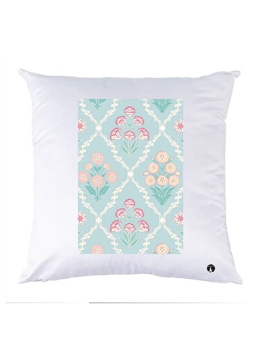 Printed Pillow polyester White 30x30cm