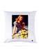 Printed Pillow Polyester White 30x30cm