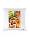 Printed Pillow Polyester White 30x30cm