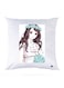 Printed Pillow Case polyester White 30x30cm