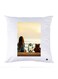 Printed Pillow Case polyester White 30x30cm
