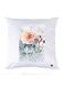 Printed Pillow Case polyester White 30x30cm