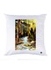 Printed Pillow polyester White 30x30cm