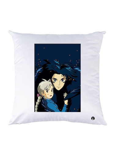 Printed Pillow Case polyester White 30x30cm
