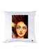 Printed Pillow Case polyester White 30x30cm