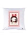 Printed Pillow polyester White 30x30cm