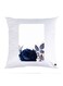 Printed Pillow Case polyester White 30x30cm
