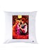 Printed Pillow Case polyester White 30x30cm